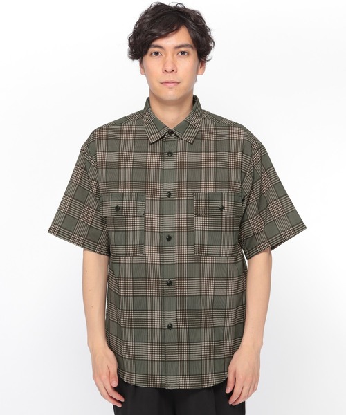 LAKOLE（ラコレ）の「ドライタッチCPOシャツ / LAKOLE（シャツ/ブラウス・メンズ・その他8/ベージュ/ブラック/アイボリー・LARGE/MEDIUM）」の16枚目の写真