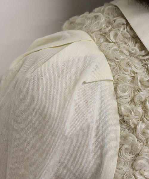 mystic（ミスティック）の「モコモコベストドッキングシャツ（シャツ/ブラウス・レディース・キャメル/ベージュ/チャコールグレー/ブラック・ﾌﾘ-）」の16枚目の写真