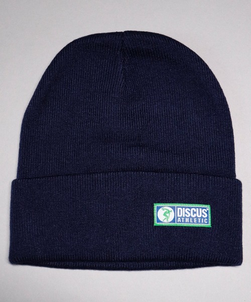 DISCUS（ディスカス）の「【DISCUS】ワンポイント ニットキャップ（ニットキャップ/ビーニー・メンズ・ブラック/レッド/ロイヤルブルー/ネイビー/グレー・FREE）」の8枚目の写真