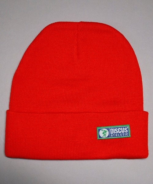 DISCUS（ディスカス）の「【DISCUS】ワンポイント ニットキャップ（ニットキャップ/ビーニー・メンズ・ブラック/レッド/ロイヤルブルー/ネイビー/グレー・FREE）」の9枚目の写真