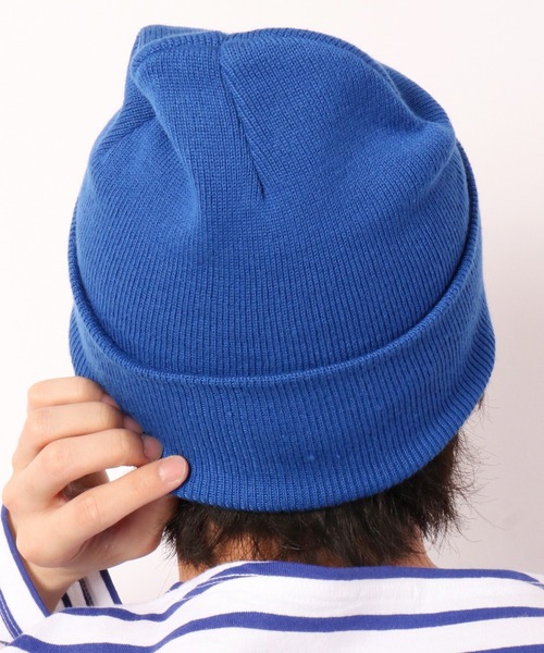 DISCUS（ディスカス）の「【DISCUS】ワンポイント ニットキャップ（ニットキャップ/ビーニー・メンズ・ブラック/レッド/ロイヤルブルー/ネイビー/グレー・FREE）」の16枚目の写真