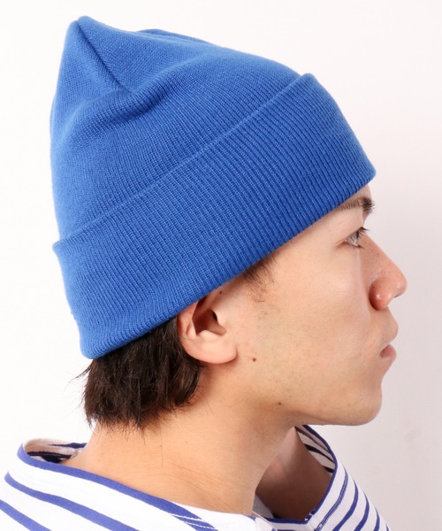 DISCUS（ディスカス）の「【DISCUS】ワンポイント ニットキャップ（ニットキャップ/ビーニー・メンズ・ブラック/レッド/ロイヤルブルー/ネイビー/グレー・FREE）」の17枚目の写真