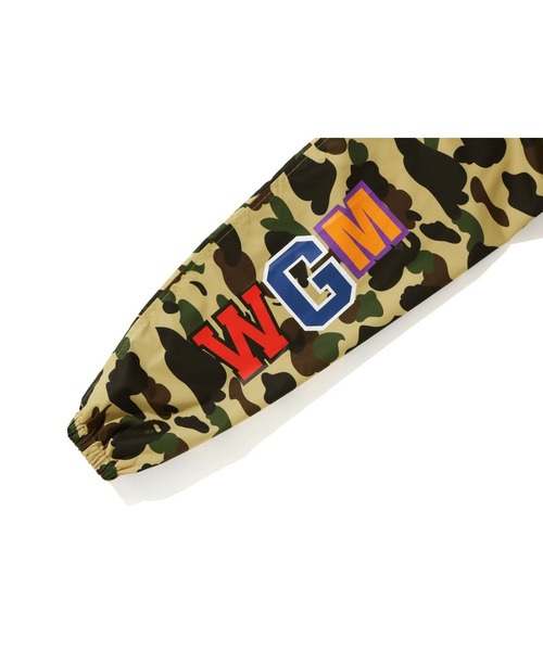 A BATHING APE(アベイシングエイプ)の「1ST CAMO SHARK HOODIE JACKET M(ミリタリージャケット・メンズ・グリーン/イエロー・MEDIUM/LARGE/SMALL/XX-LARGE/X-LARGE)」の10枚目の写真