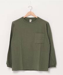 USA Cotton L/S Pocket T-Shirt