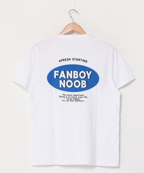 WEGO（ウィゴー）の「WEGO/FANBOYNOOB Tシャツ（Tシャツ/カットソー・レディース・ホワイト・LARGE/SMALL/MEDIUM）」の2枚目の写真
