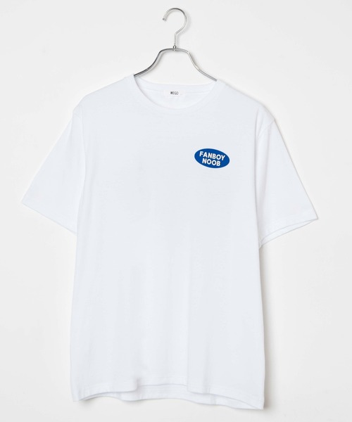 WEGO（ウィゴー）の「WEGO/FANBOYNOOB Tシャツ（Tシャツ/カットソー・レディース・ホワイト・LARGE/SMALL/MEDIUM）」の3枚目の写真