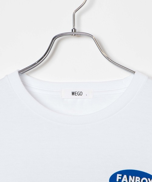 WEGO（ウィゴー）の「WEGO/FANBOYNOOB Tシャツ（Tシャツ/カットソー・レディース・ホワイト・LARGE/SMALL/MEDIUM）」の4枚目の写真