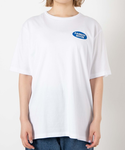 WEGO（ウィゴー）の「WEGO/FANBOYNOOB Tシャツ（Tシャツ/カットソー・レディース・ホワイト・LARGE/SMALL/MEDIUM）」の10枚目の写真