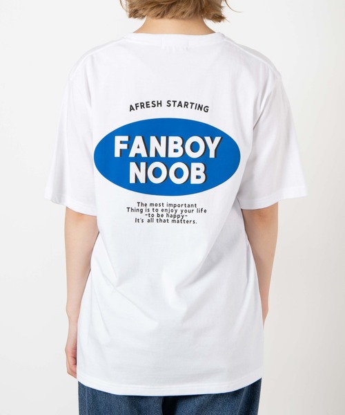 WEGO（ウィゴー）の「WEGO/FANBOYNOOB Tシャツ（Tシャツ/カットソー・レディース・ホワイト・LARGE/SMALL/MEDIUM）」の9枚目の写真