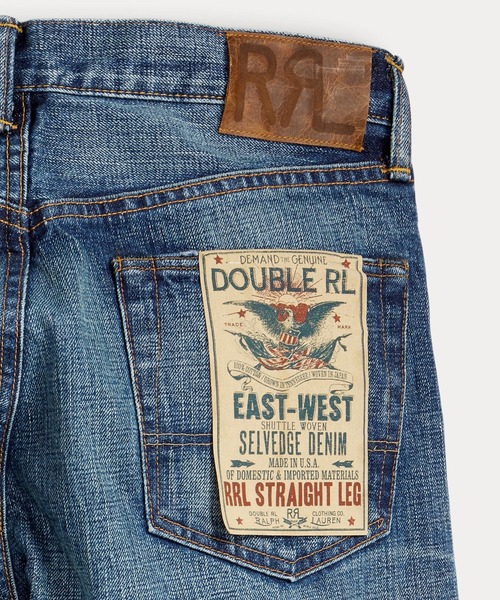RRL（ダブル アール エル）の「ストレート フィット セルビッジ