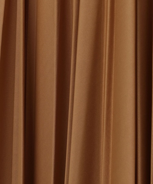 NARACAMICIE(ナラカミーチェ)の「トリコットジグザグヘムプリーツスカート(スカート・レディース・カーキ/キャメル/ブルー・MEDIUM)」の11枚目の写真