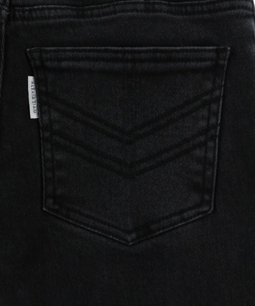 ALEXIA STAM（アリシアスタン）の「Arrow Pocket Skinny Pants/アローポケットスキニーパンツ（デニムパンツ・レディース・ブラック/ブラウン/ベージュ・XS/S/M）」の21枚目の写真