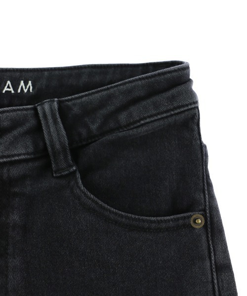 ALEXIA STAM（アリシアスタン）の「Arrow Pocket Skinny Pants/アローポケットスキニーパンツ（デニムパンツ・レディース・ブラック/ブラウン/ベージュ・XS/S/M）」の20枚目の写真