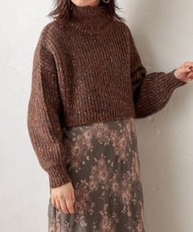 natural couture | MIXヤーンほっこりプルオーバー(ニット/セーター)