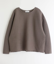 M1538 ニットライクコットンプルオーバー