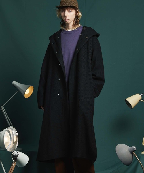 メゾンスペシャル マルチファブリックプライムオーバーフードコート MAISON SPECIAL（メゾンスペシャル）の「《ユニセックスアイテム