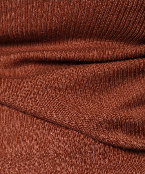 goa（ゴア）の「AWﾃﾚｺ ｸﾙｰﾈｯｸ ﾌﾟﾙｵｰﾊﾞｰ（Tシャツ/カットソー・レディース・オレンジ/グレー/チャコールグレー/ベージュ/カーキオリーブ/キャメル・FREE）」の7枚目の写真