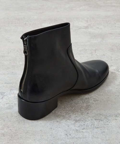 PADRONE（パドローネ）の「PADRONE パドローネ / BL BACK ZIP BOOTS バックジップレザーヒールブーツ / PU8395-1106（ブーツ・メンズ・ブラック/ブラック系その他/アッシュブラウン・40/41/42）」の17枚目の写真