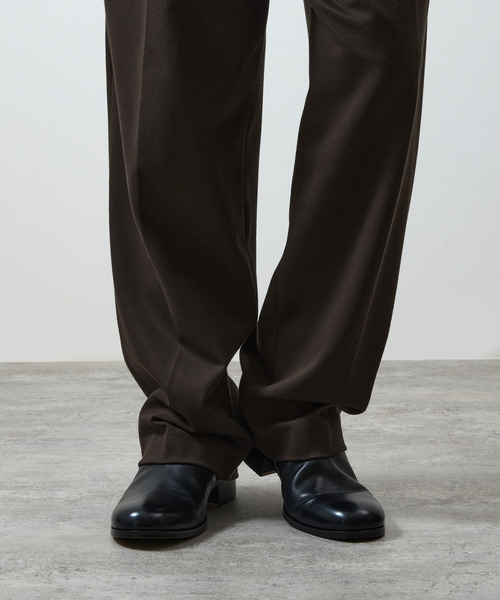 PADRONE パドローネ / BL BACK ZIP BOOTS バックジップレザー