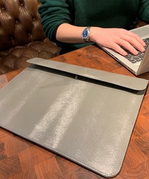 CALDO（カルド）の「CALDO カルド / DOCUMENT CASE ドキュメントケース スマートフォン PCケース シンプルクラッチバッグ / MI-DC（PC・タブレットケース・メンズ）」