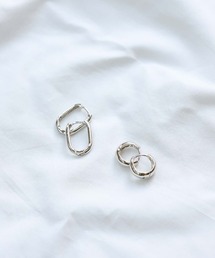 2セットミニフープピアス