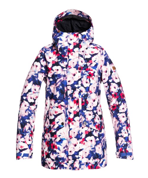 ROXY(ロキシー)の「GORE-TEX GLADE PRINT/ロキシー ジャケット アウター スキー スノーボード ゴアテックス スノボ(マウンテンパーカー・レディース・ブルー・MEDIUM/SMALL/X-SMALL/LARGE)」の9枚目の写真