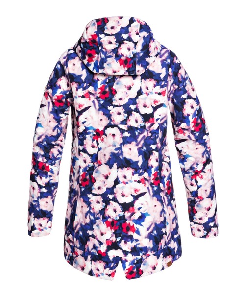 ROXY(ロキシー)の「GORE-TEX GLADE PRINT/ロキシー ジャケット アウター スキー スノーボード ゴアテックス スノボ(マウンテンパーカー・レディース・ブルー・MEDIUM/SMALL/X-SMALL/LARGE)」の10枚目の写真