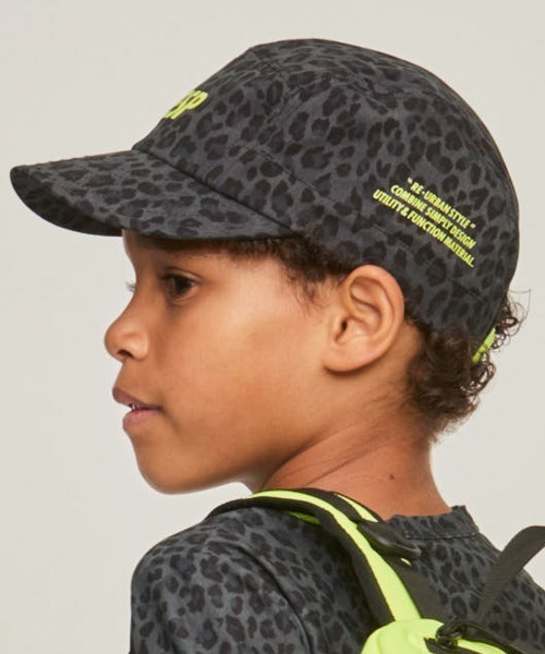 RE/SP(アールイーエスピー)の「RE/SP Leopard Jet cap / アールイーエスピー レオパード ジェットキャップ(キャップ・キッズ・カーキ/ブラック・FREE)」の9枚目の写真