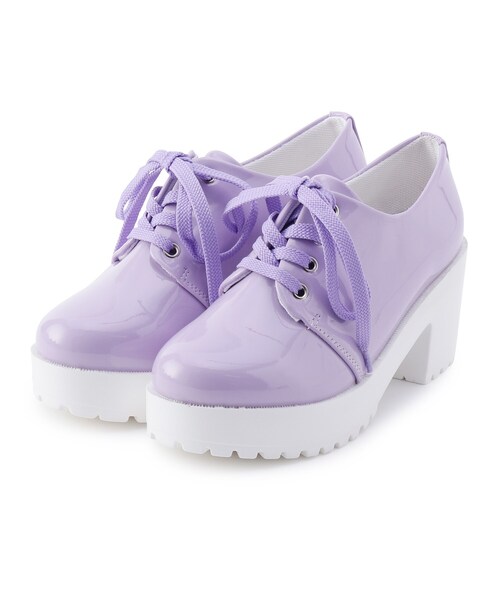 cs T&P（シーエスティーアンドピー）の「レースアップカジュアルシューズ（パンプス・レディース・ブラック系1/ホワイト系その他6/ブルー系1/パープル系2・LL/L/M/S）」の4枚目の写真