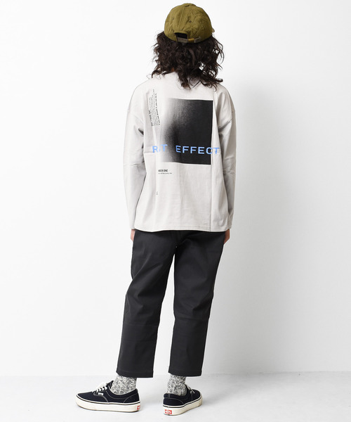 RAT EFFECT(ラットエフェクト)の「グラデーションプリントロングTシャツ(Tシャツ/カットソー・キッズ・ブラック/オフホワイト/ベージュ/グリーン/ライトグレー・130/150/160/140/120/170)」の9枚目の写真