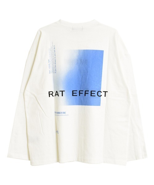 RAT EFFECT(ラットエフェクト)の「グラデーションプリントロングTシャツ(Tシャツ/カットソー・キッズ・ブラック/オフホワイト/ベージュ/グリーン/ライトグレー・130/150/160/140/120/170)」の17枚目の写真