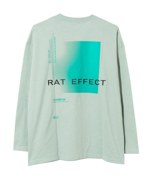 RAT EFFECT(ラットエフェクト)の「グラデーションプリントロングTシャツ(Tシャツ/カットソー・キッズ・ブラック/オフホワイト/ベージュ/グリーン/ライトグレー・130/150/160/140/120/170)」の16枚目の写真