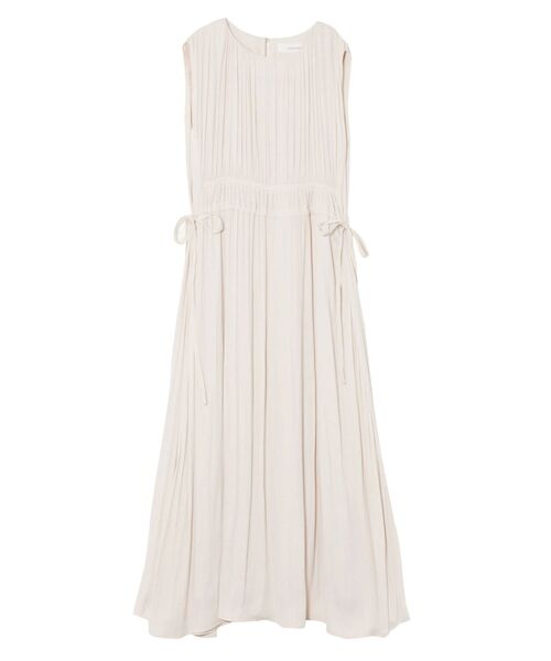 LAGUNAMOON(ラグナムーン)の「サテンウエストギャザーワンピース(ワンピース・レディース・ブラック/オリーブ/アイボリー・SMALL/MEDIUM)」の10枚目の写真