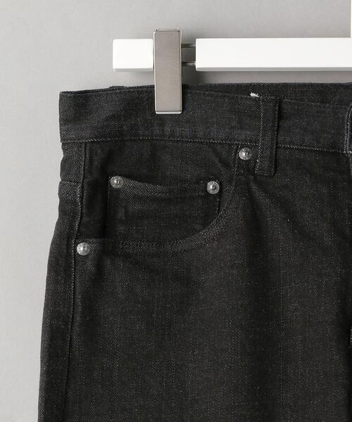 BEAUTY&YOUTH UNITED ARROWS(ビューティーアンドユースユナイテッドアローズ)の「BY ノーブル 5ポケット ドロップド デニムパンツ(デニムパンツ・メンズ・ブラック/ネイビー・32inch/30inch/28inch/34inch)」の5枚目の写真