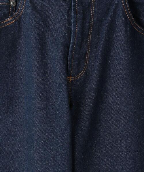 BEAUTY&YOUTH UNITED ARROWS(ビューティーアンドユースユナイテッドアローズ)の「BY ノーブル 5ポケット ドロップド デニムパンツ(デニムパンツ・メンズ・ブラック/ネイビー・32inch/30inch/28inch/34inch)」の6枚目の写真