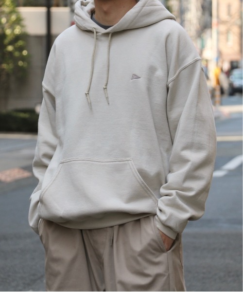 SUNNY SPORTS(サニースポーツ)の「SUNNY SPORTS / サニースポーツ YALE HUNDLING PULL HOODIE(パーカー・メンズ・サンドベージュ/ホワイト/サックスブルー・MEDIUM/LARGE)」の8枚目の写真