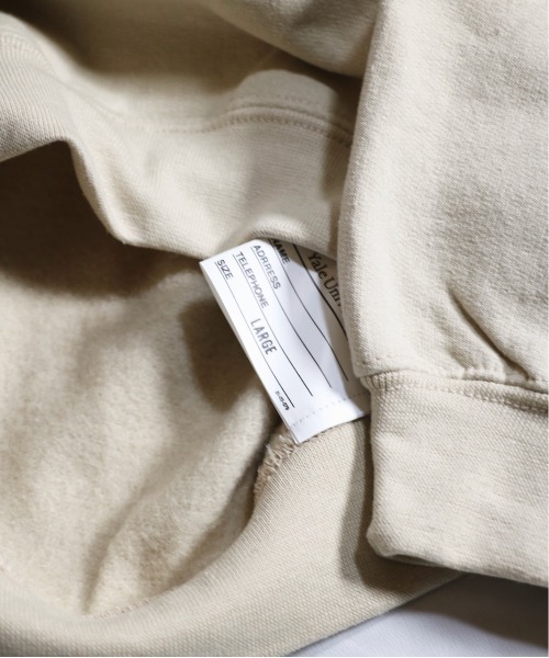 SUNNY SPORTS(サニースポーツ)の「SUNNY SPORTS / サニースポーツ YALE HUNDLING PULL HOODIE(パーカー・メンズ・サンドベージュ/ホワイト/サックスブルー・MEDIUM/LARGE)」の5枚目の写真