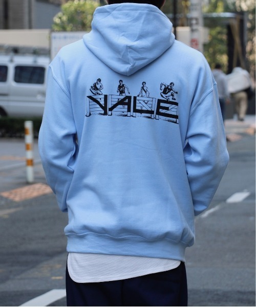 SUNNY SPORTS(サニースポーツ)の「SUNNY SPORTS / サニースポーツ YALE HUNDLING PULL HOODIE(パーカー・メンズ・サンドベージュ/ホワイト/サックスブルー・MEDIUM/LARGE)」の17枚目の写真
