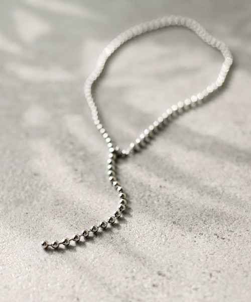 Chillfar（チルファー）の「ボールチェーンネックレス（ネックレス・レディース・シルバー・FREE）」の11枚目の写真