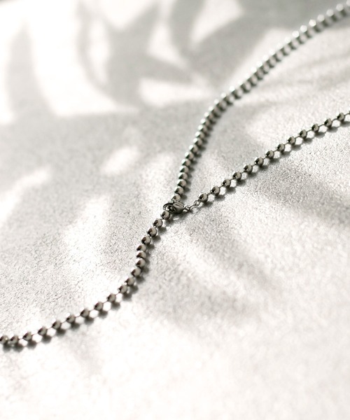Chillfar（チルファー）の「ボールチェーンネックレス（ネックレス・レディース・シルバー・FREE）」の12枚目の写真