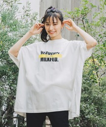 MILKFED. | TAPE LOGO BIG TOP(Tシャツ/カットソー)