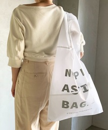 【ETHICALTOMORROW】再生PETのBAGでNO PLASTICを叫ぶBAG
