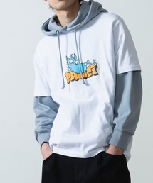 WEGO | WEGO/キャラクターモチーフロゴプリント半袖Tシャツ(Tシャツ/カットソー)