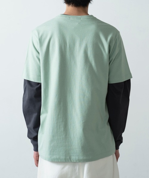 WEGO（ウィゴー）の「WEGO/キャラクターモチーフロゴプリント半袖Tシャツ（Tシャツ/カットソー・メンズ・ホワイト/グリーン系その他/ブルー・MEDIUM/LARGE/SMALL/X-LARGE）」の13枚目の写真