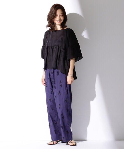 Demi-Luxe BEAMS(デミルクス ビームス)の「ANGEL ALARCON / コードストラップ サンダル(サンダル・レディース・ブラック/レッド系その他2・38/35/36/37)」の4枚目の写真