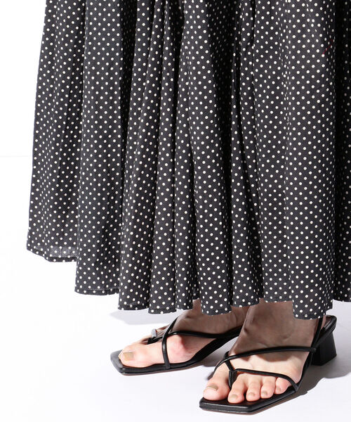 Demi-Luxe BEAMS(デミルクス ビームス)の「ANGEL ALARCON / コードストラップ サンダル(サンダル・レディース・ブラック/レッド系その他2・38/35/36/37)」の12枚目の写真