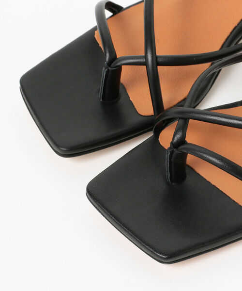 Demi-Luxe BEAMS(デミルクス ビームス)の「ANGEL ALARCON / コードストラップ サンダル(サンダル・レディース・ブラック/レッド系その他2・38/35/36/37)」の14枚目の写真