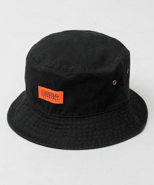 UNIVERSAL OVERALL（ユニバーサルオーバーオール）の「ウォッシュド バケットハット / キャンバス / デニム / USED加工（ハット・メンズ・ホワイト/ブラック/ベージュ/インディゴブルー/ブラック系その他/ライトインディゴブルー・FREE）」の13枚目の写真