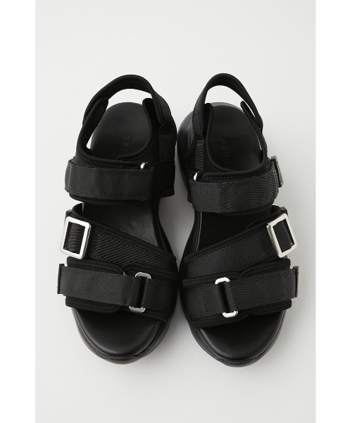 MOUSSY(マウジー)の「STRAP サンダル(サンダル・レディース・ブラウン/オフホワイト/オレンジ/ブラック・SMALL/LARGE/MEDIUM)」の14枚目の写真