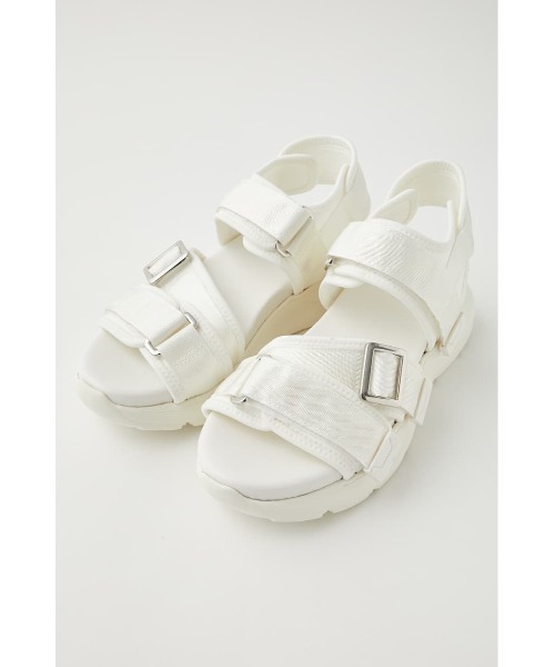 MOUSSY(マウジー)の「STRAP サンダル(サンダル・レディース・ブラウン/オフホワイト/オレンジ/ブラック・SMALL/LARGE/MEDIUM)」の7枚目の写真